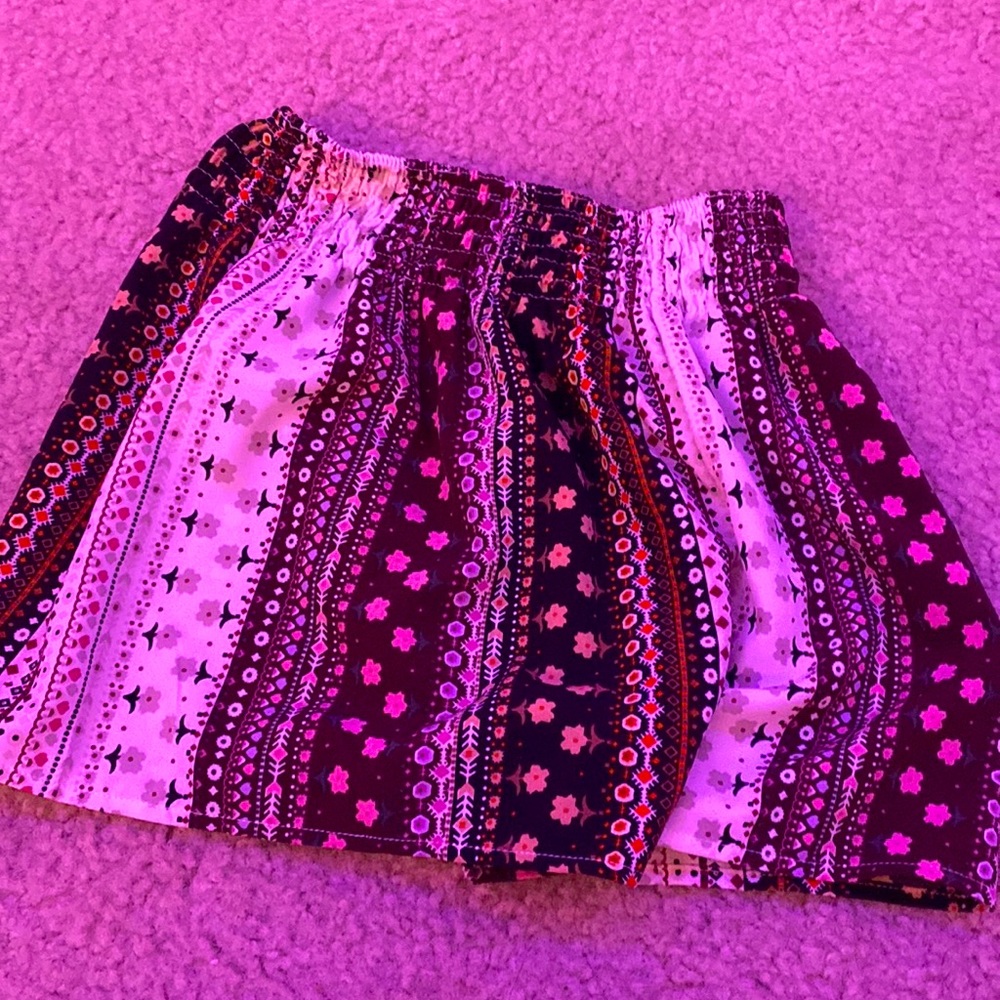 Multicolor designed shorts